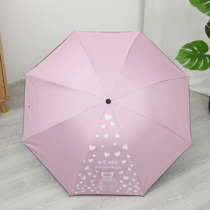 A512-22''/55cm-Manual-3-fold umbrella