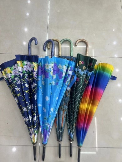 22''/55cm - L202-Hook Straight Umbrella